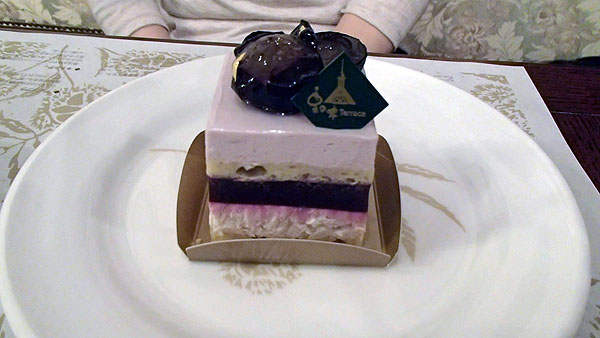 栗の木テラスのケーキ